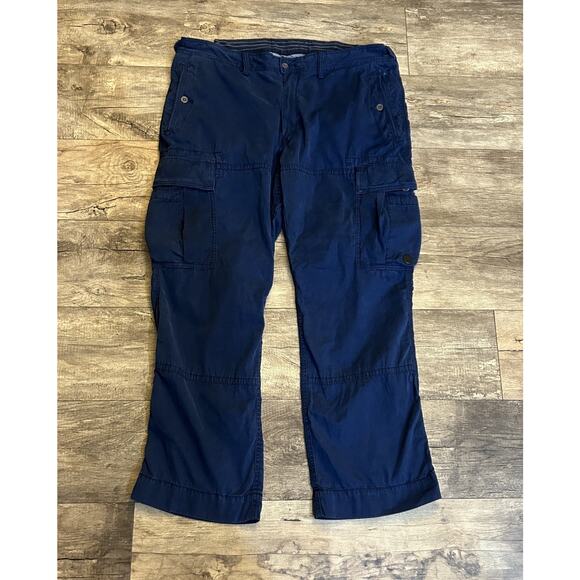 Polo Ralph Lauren Men’s 40 x 30 Paratrooper Cargo Military Pants Navy Blue - Picture 1 of 16